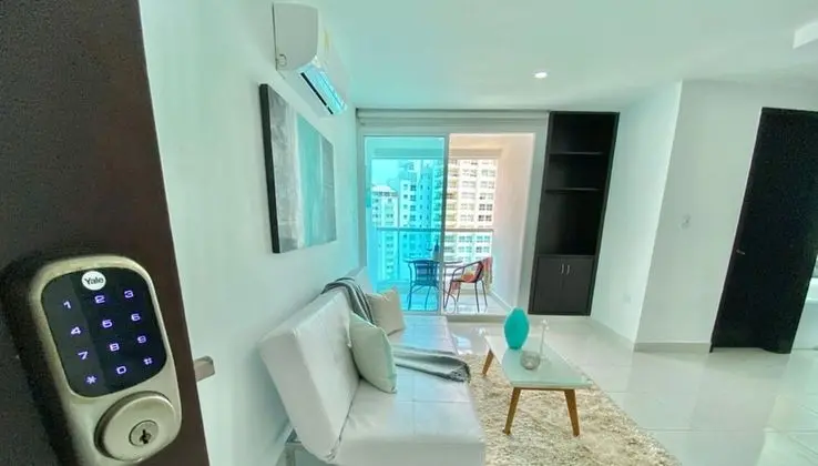 Apart Daire, 1 Yatak Odası, Deniz Manzaralı (SMR279A)