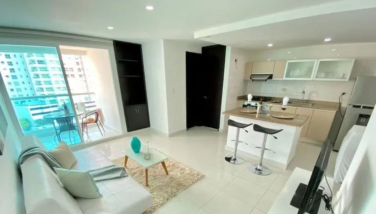 Apart Daire, 1 Yatak Odası, Deniz Manzaralı (SMR279A)