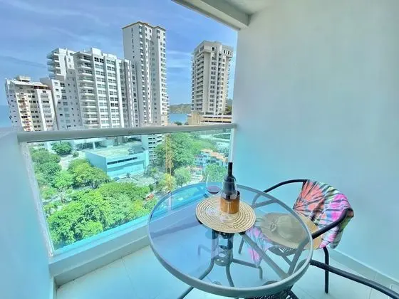 Apart Daire, 1 Yatak Odası, Deniz Manzaralı (SMR279A)
