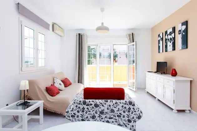 Deluxe Apart Daire, 1 Yatak Odası, Teras, Havuz Manzaralı (Apartamento N1)