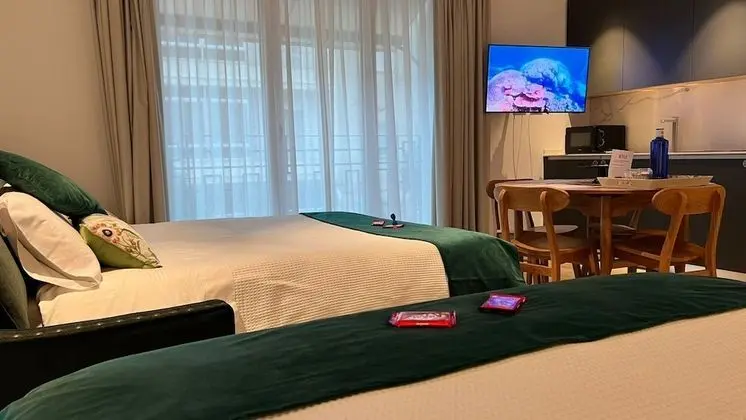 Luxury Stüdyo, Mutfak, Şehir Manzaralı