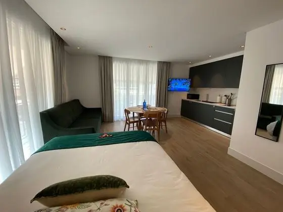 Luxury Stüdyo, Mutfak, Şehir Manzaralı