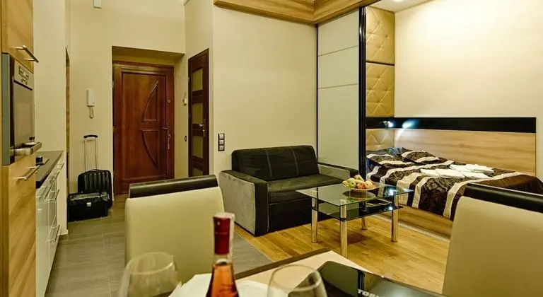 Comfort Stüdyo, 1 Büyük (Queen) Boy Yatak ve Çekyat, Küçük Mutfak