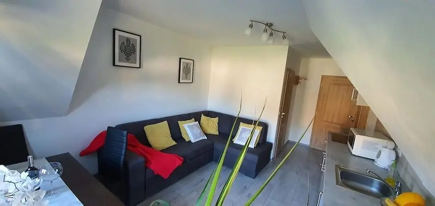 Apart Daire, 1 Büyük (Queen) Boy Yatak ve Çekyat, Dağ Manzaralı (C)