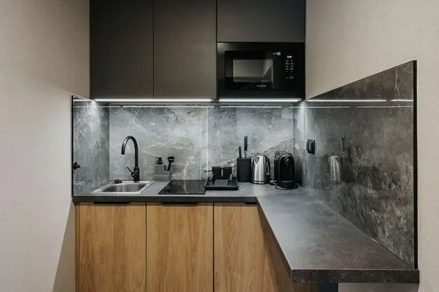 Deluxe Apart Daire, 2 Yatak Odası, Küçük Mutfak, Dağ Manzaralı