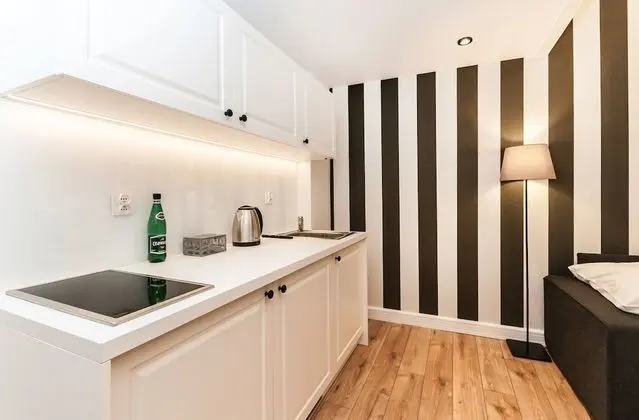 Comfort Stüdyo Süit, 1 Yatak Odası, Küçük Mutfak (Black & White)