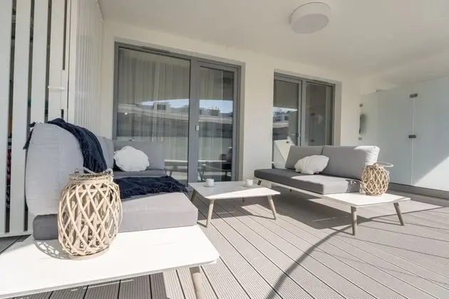 Apart Daire (3407 częściowy widok na jezioro)