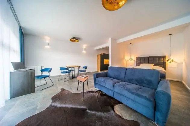 Business Apart Daire, 1 Büyük (Queen) Boy Yatak ve Çekyat, Şehir Manzaralı