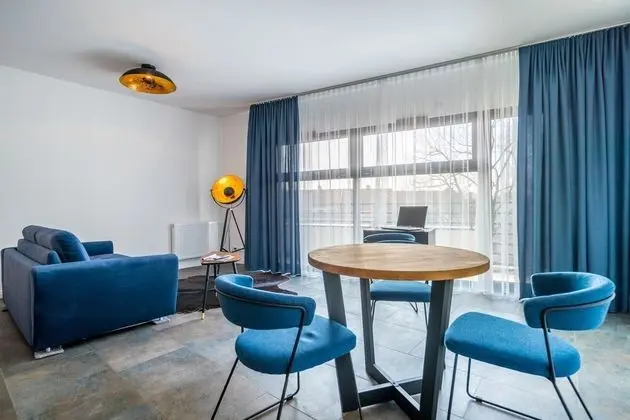 Business Apart Daire, 1 Büyük (Queen) Boy Yatak ve Çekyat, Şehir Manzaralı