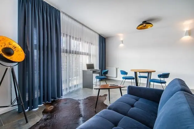 Business Apart Daire, 1 Büyük (Queen) Boy Yatak ve Çekyat, Şehir Manzaralı