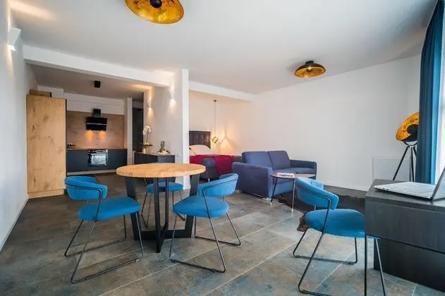 Business Apart Daire, 1 Büyük (Queen) Boy Yatak ve Çekyat, Şehir Manzaralı