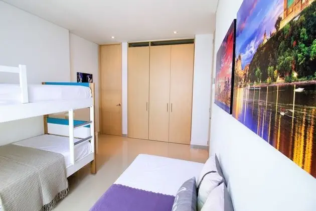 Elite Apart Daire, 2 Yatak Odası, Deniz Manzaralı (SMR293A)