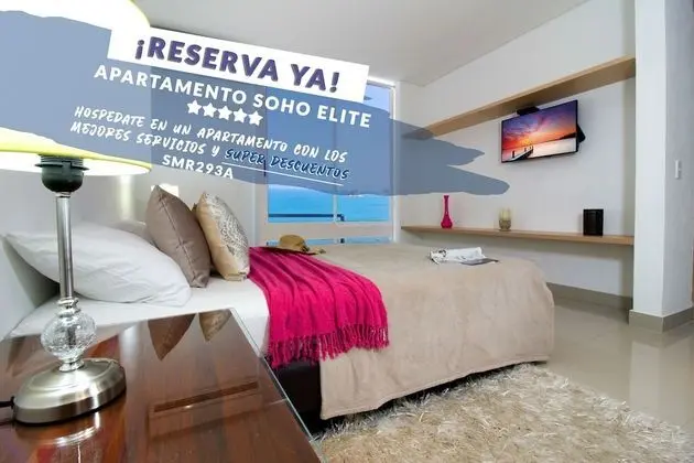 Elite Apart Daire, 2 Yatak Odası, Deniz Manzaralı (SMR293A)