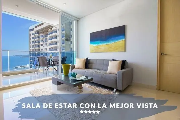 Elite Apart Daire, 2 Yatak Odası, Deniz Manzaralı (SMR293A)