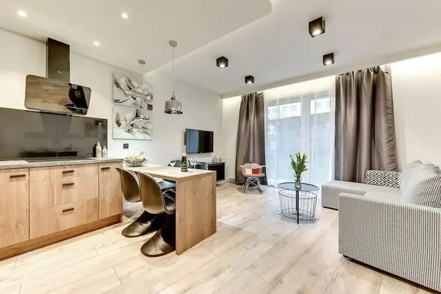 Comfort Apart Daire, 1 Yatak Odası, Teras (with parking - 119)