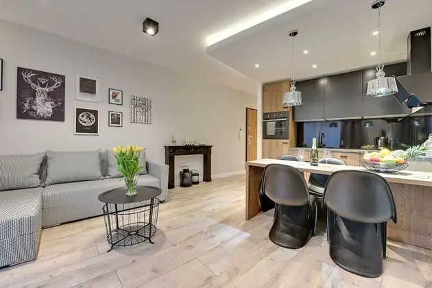 Comfort Apart Daire, 1 Yatak Odası, Teras (with parking - 119)
