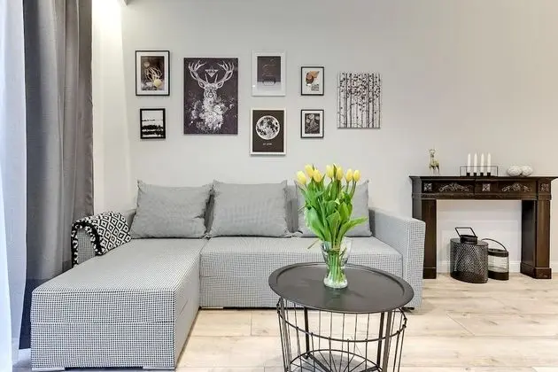 Comfort Apart Daire, 1 Yatak Odası, Teras (with parking - 119)