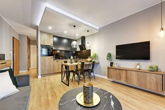 Deluxe Apart Daire, 1 Yatak Odası, Balkon (with parking - 128)