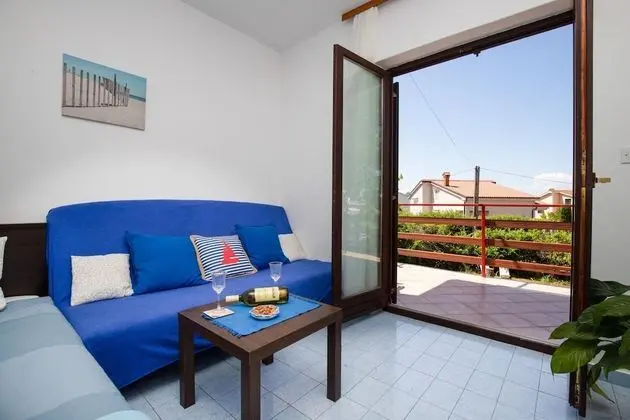 Family Apart Daire, Birden Çok Yatak, Bahçeli (Apartman Brankica 1 Island Krk)