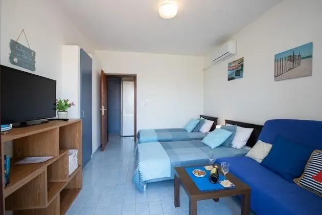 Family Apart Daire, Birden Çok Yatak, Bahçeli (Apartman Brankica 1 Island Krk)