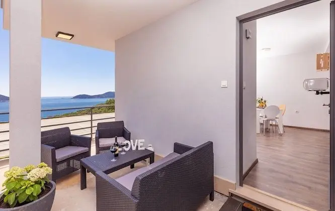 Apart Daire, 1 Yatak Odası, Deniz Manzaralı