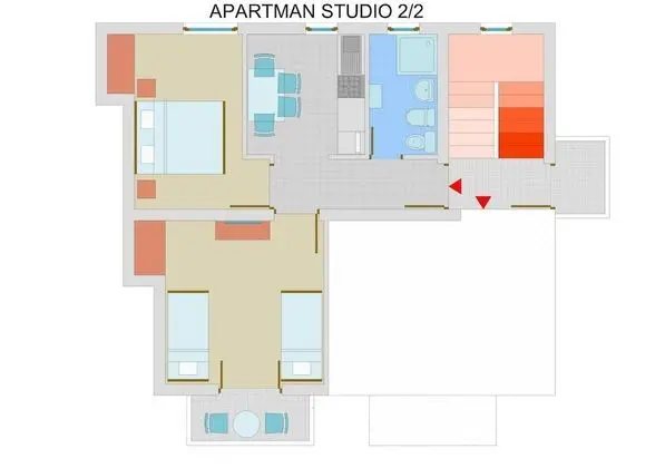 Classic Apart Daire, Balkon
