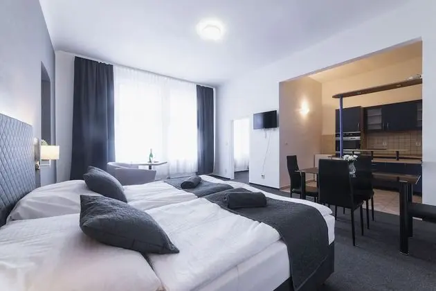 Deluxe Apart Daire, 2 Yatak Odası, Sigara İçilmez, Küçük Mutfak