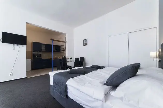 Deluxe Apart Daire, 2 Yatak Odası, Sigara İçilmez, Küçük Mutfak