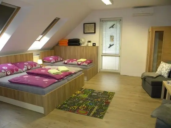 Standard Apart Daire, 1 Yatak Odası, Balkon (Kastanovy, + Infrasauna)