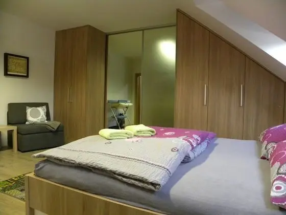 Standard Apart Daire, 1 Yatak Odası, Balkon (Kastanovy, + Infrasauna)