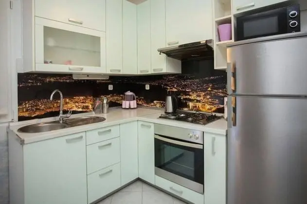 Apart Daire, 1 Çift Kişilik Yatak ve Çekyat