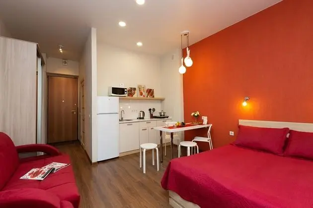 Apart Daire, 1 Yatak Odası (Belinskogo, 30-102)