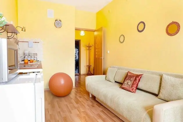 Apart Daire, 1 Yatak Odası (Mashinistov, 3-8)
