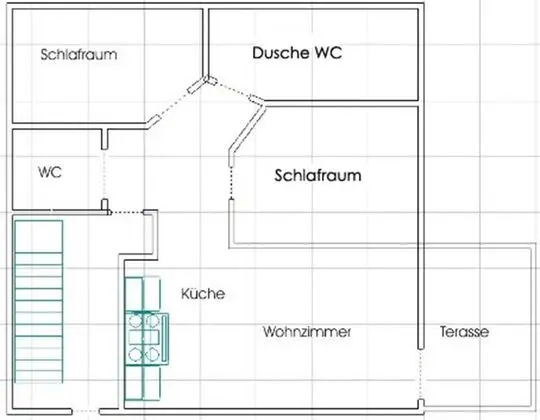 Apart Daire, 2 Yatak Odası (Seesternquartier)