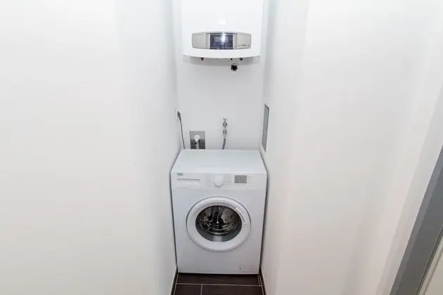 Standard Apart Daire, 1 Büyük (Queen) Boy Yatak ve Çekyat, Mutfak