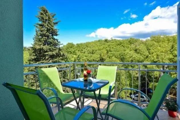 Design Apart Daire, 1 Yatak Odası, Balkon, Avlu Manzaralı