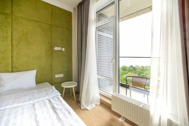 Design Apart Daire, Balkon/Veranda, Park Manzaralı