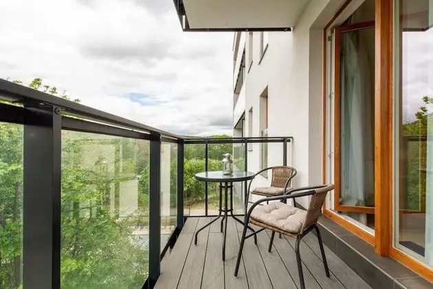 Apart Daire, 1 Yatak Odası, Balkon, Bahçe Manzaralı