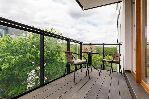 Apart Daire, 1 Yatak Odası, Balkon, Bahçe Manzaralı