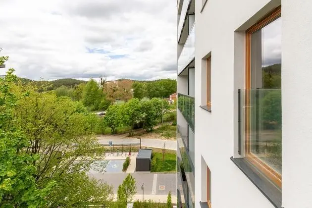 Apart Daire, 1 Yatak Odası, Balkon, Bahçe Manzaralı