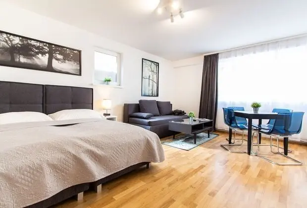 Deluxe Apart Daire, 1 Büyük (Queen) Boy Yatak ve Çekyat