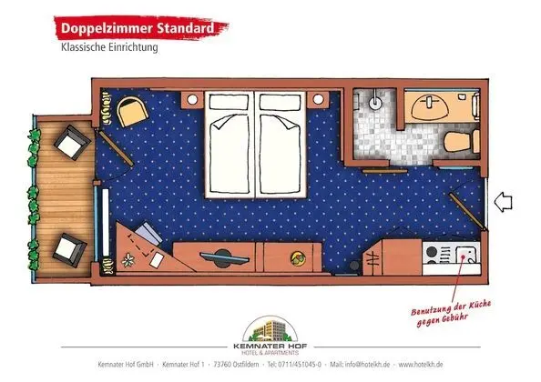 Basic Tek Büyük Yataklı Oda, Sigara İçilmez