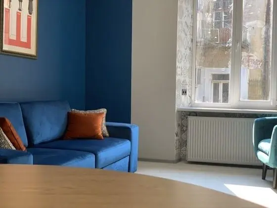 Design Apart Daire, 1 En Büyük (King) Boy Yatak ve Çekyat