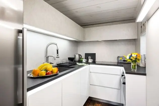 Design İki Ayrı Yataklı Oda, 1 Yatak Odası, Küçük Mutfak, Şehir Manzaralı