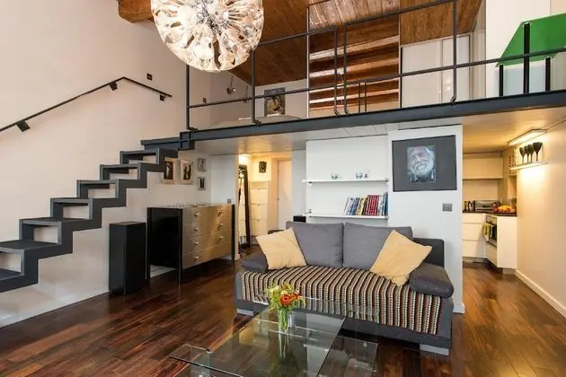 Design İki Ayrı Yataklı Oda, 1 Yatak Odası, Küçük Mutfak, Şehir Manzaralı
