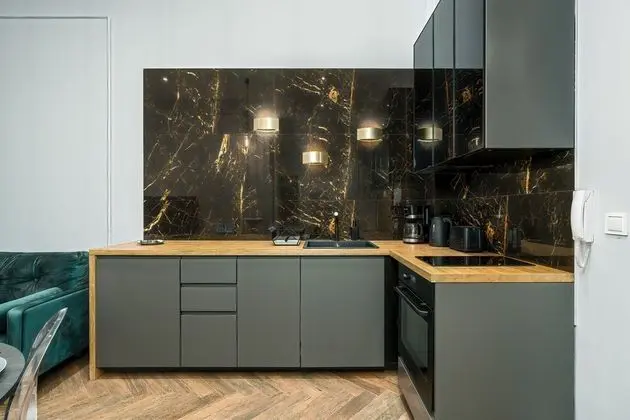 Apart Daire, 1 Yatak Odası, Mutfak