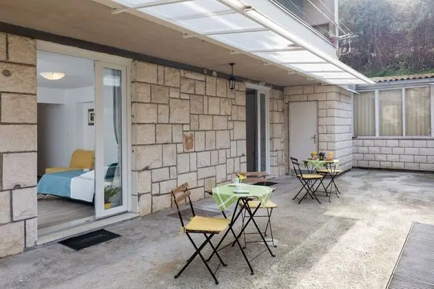 Stüdyo (Studio with Terrace and Garden View)