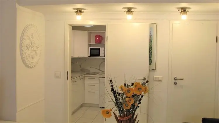 City Süit, Özel Banyo (4 | Suite Kaffee-Küche)