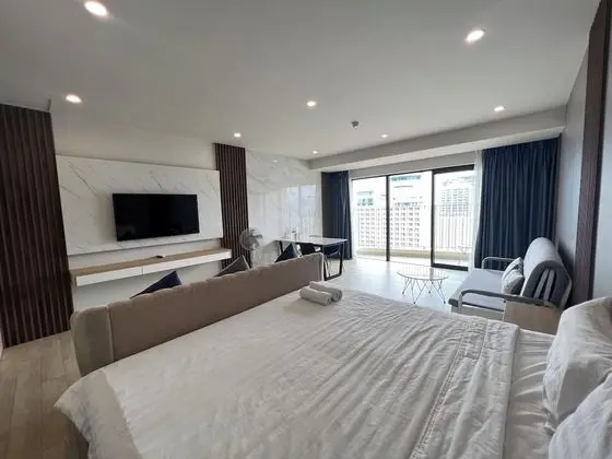 City Apart Daire, 1 Yatak Odası, Balkon
