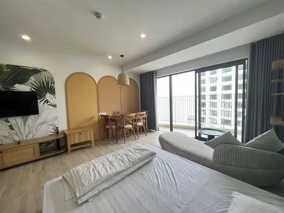 City Apart Daire, 1 Yatak Odası, Balkon